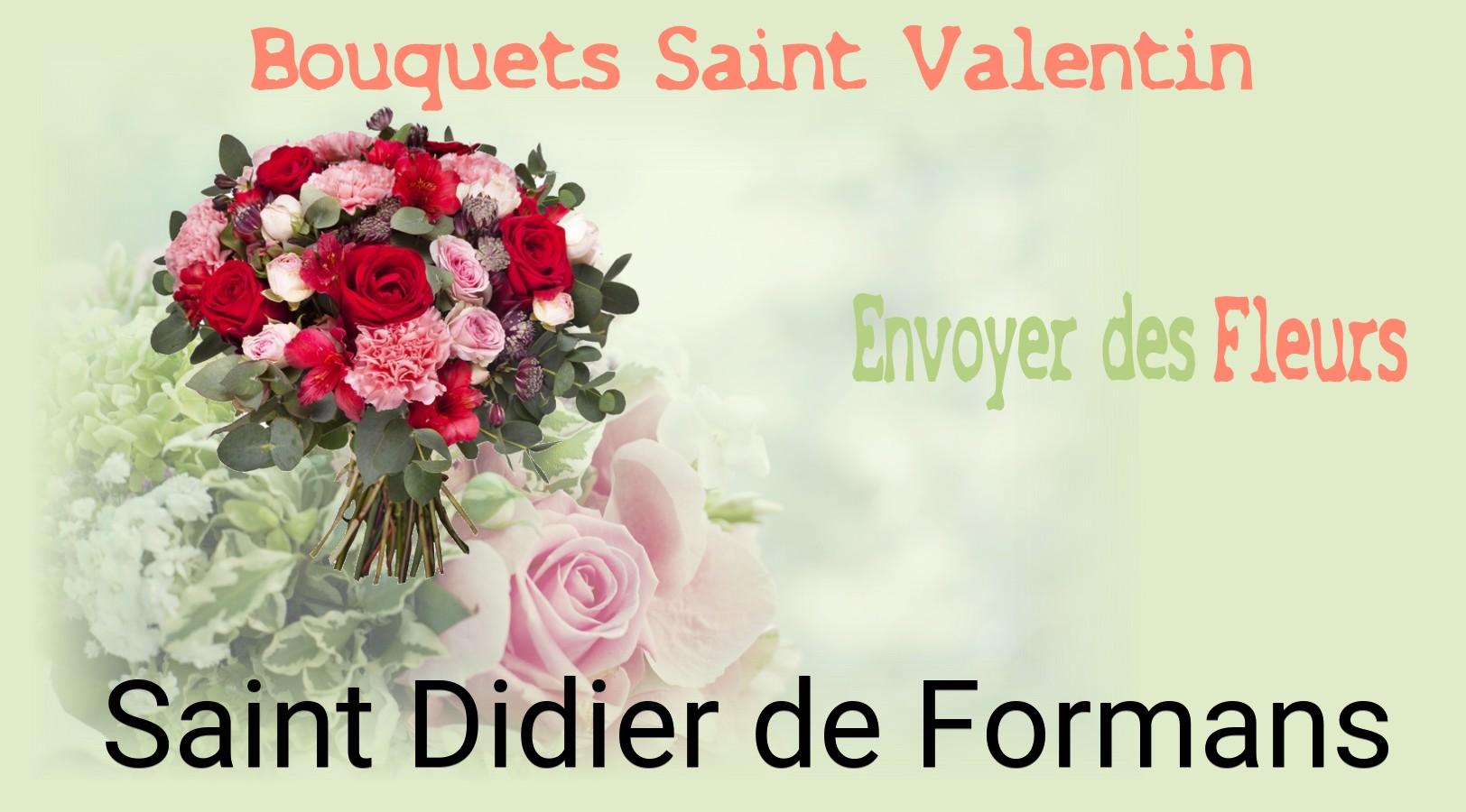 Roses de Saint-Valentin livrées à Saint-Didier-de-Formans